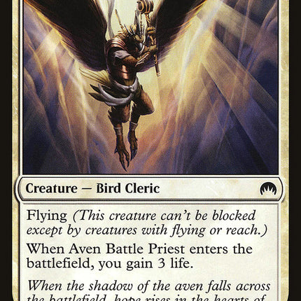 Aven Battle Priest [Magic Origins]