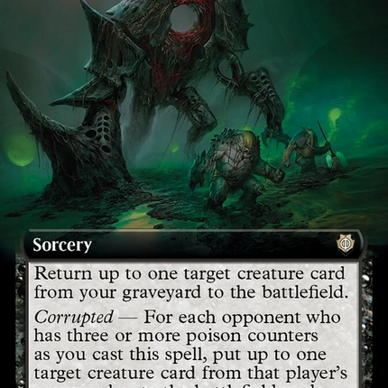 Geth's Summons (Extended Art) [Phyrexia: All Will Be One Commander]