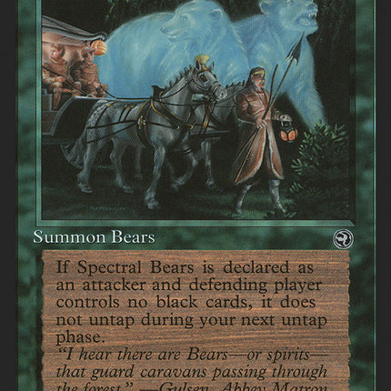 Spectral Bears [Homelands]