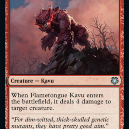Flametongue Kavu [Game Night: Free-for-All]