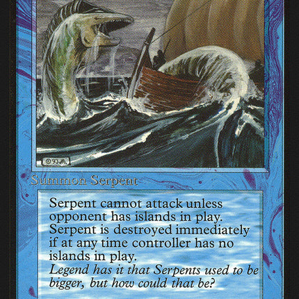 Sea Serpent [International Collectors' Edition]