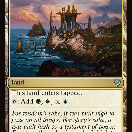 Seaside Citadel [Lorwyn Eclipsed Commander]