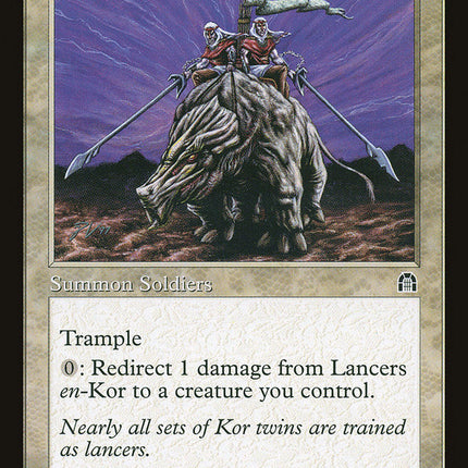 Lancers en-Kor [Stronghold]