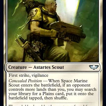Space Marine Scout [Warhammer 40,000]