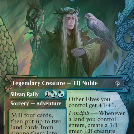 Thranduil, Sindarin Liege (Showcase) (Surge Foil) [The Hobbit]
