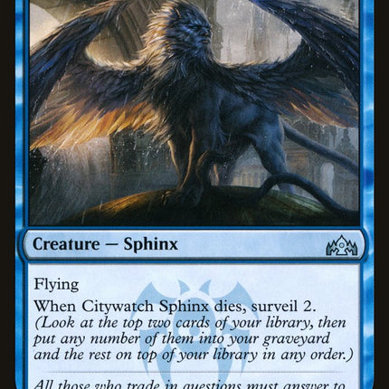 Citywatch Sphinx [Guilds of Ravnica]