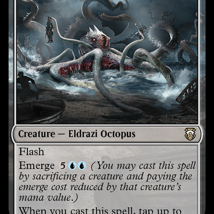 Elder Deep-Fiend (Ripple Foil) [Modern Horizons 3 Commander]