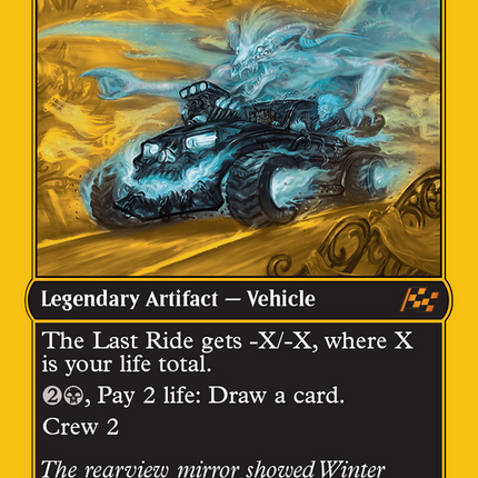 The Last Ride (First-Place Foil) [Aetherdrift]