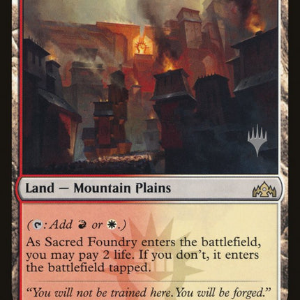 Sacred Foundry (Promo Pack) [Guilds of Ravnica Promos]