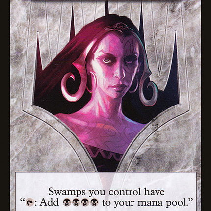Liliana of the Dark Realms Emblem [Magic 2014 Tokens]