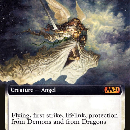 Baneslayer Angel (Extended Art) [Core Set 2021]