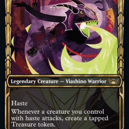 Ognis, the Dragon's Lash (Showcase Golden Age Gilded Foil) [Streets of New Capenna]