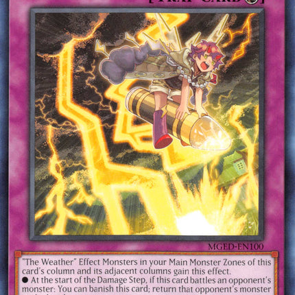 The Weather Thundery Canvas [MGED-EN100] Rare
