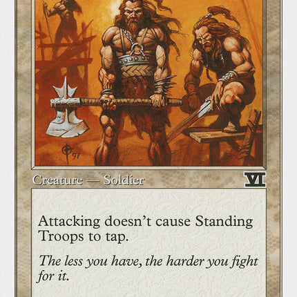 Standing Troops [Classic Sixth Edition]
