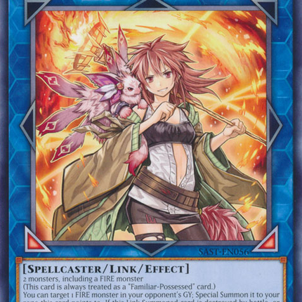 Hiita the Fire Charmer, Ablaze [SAST-EN056] Rare