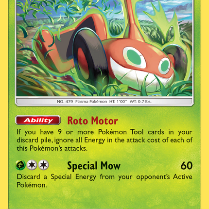 Mow Rotom (14/156) [Sun & Moon: Ultra Prism]