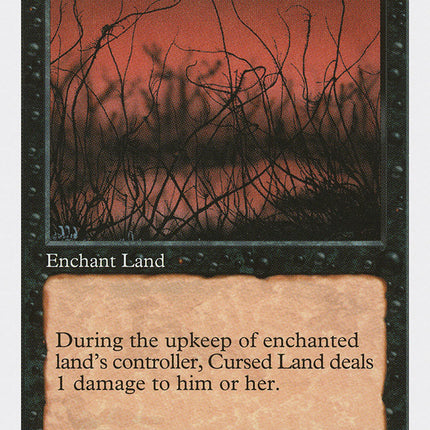 Cursed Land [Fifth Edition]
