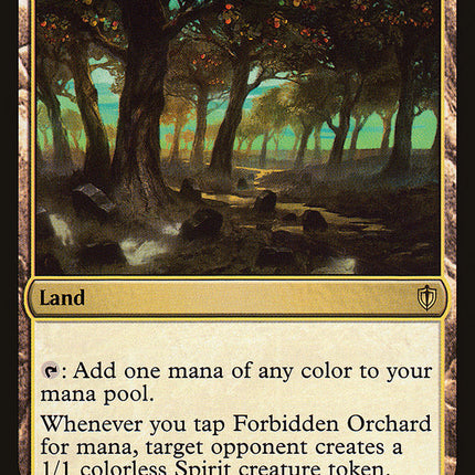 Forbidden Orchard [Commander 2016]