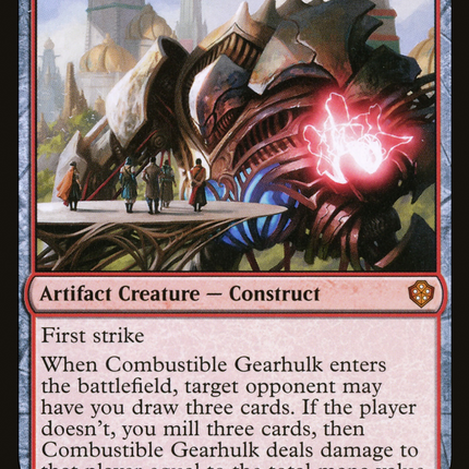 Combustible Gearhulk [Starter Commander Decks]