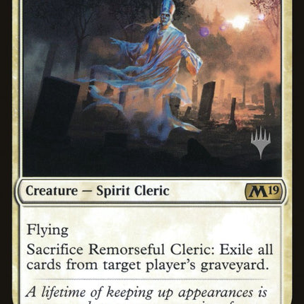 Remorseful Cleric (Promo Pack) [Core Set 2019 Promos]