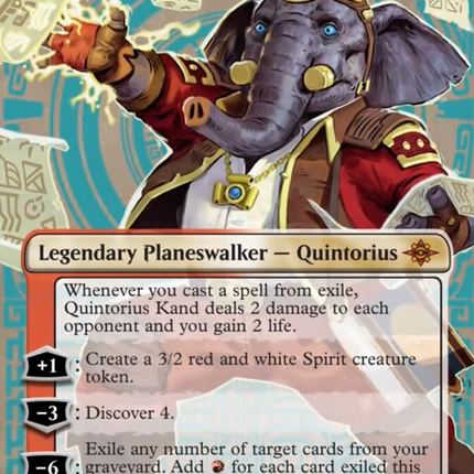 Quintorius Kand (0307) (Borderless) [The Lost Caverns of Ixalan]