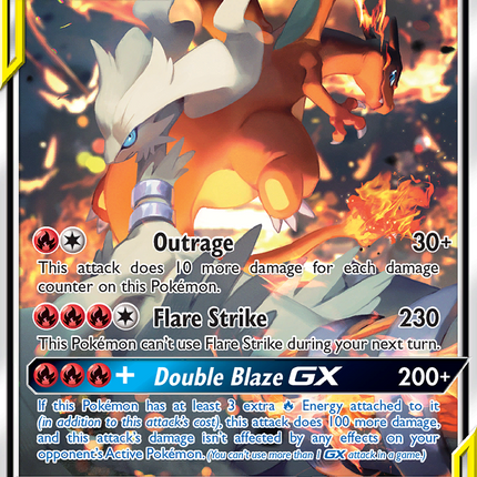Reshiram & Charizard GX (SM201) [Sun & Moon: Black Star Promos]