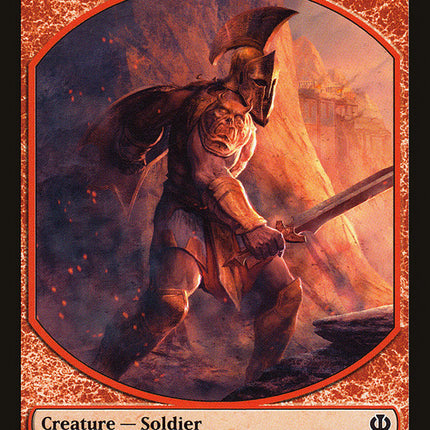 Soldier Token (7/11) [Theros Tokens]