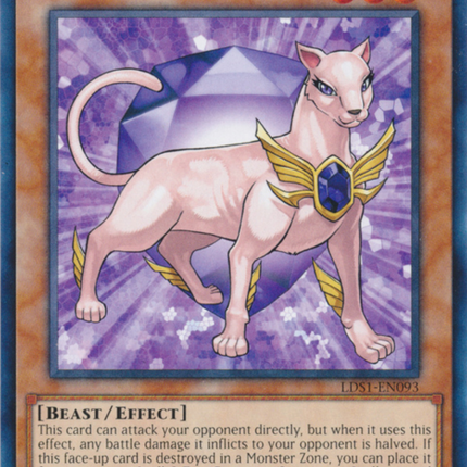 Crystal Beast Amethyst Cat [LDS1-EN093] Common