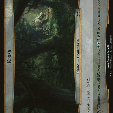 Krosa (Planes) [Planechase Planes]