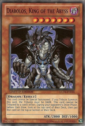 Diabolos, King of the Abyss [GLD4-EN018] Common