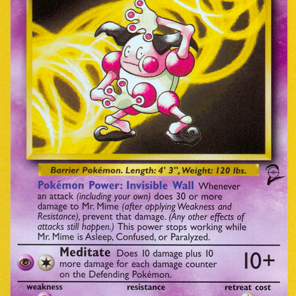 Mr. Mime (27/130) [Base Set 2]