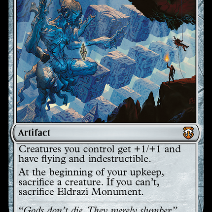Eldrazi Monument (Ripple Foil) [Modern Horizons 3 Commander]