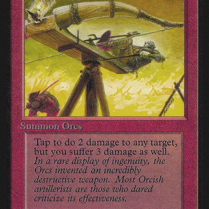 Orcish Artillery [Alpha Edition]