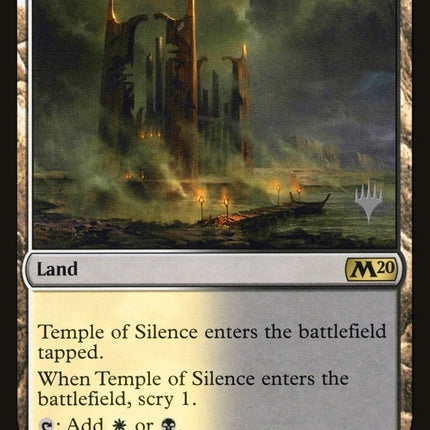 Temple of Silence (Promo Pack) [Core Set 2020 Promos]