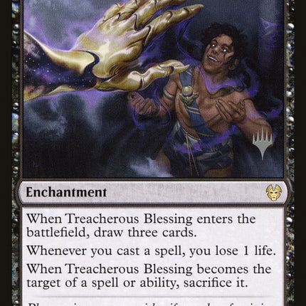 Treacherous Blessing (Promo Pack) [Theros Beyond Death Promos]