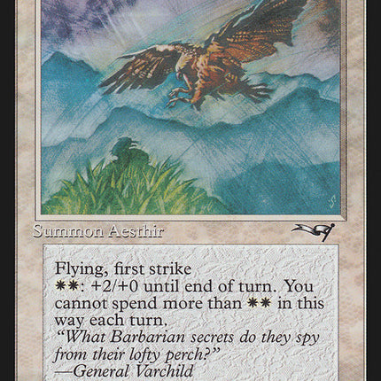 Wild Aesthir (Mountain Background) [Alliances]