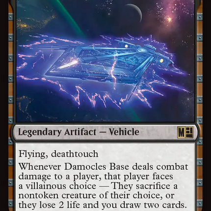 Damocles Base, Sword of Kang (Surge Foil) [Marvel Super Heroes Commander]