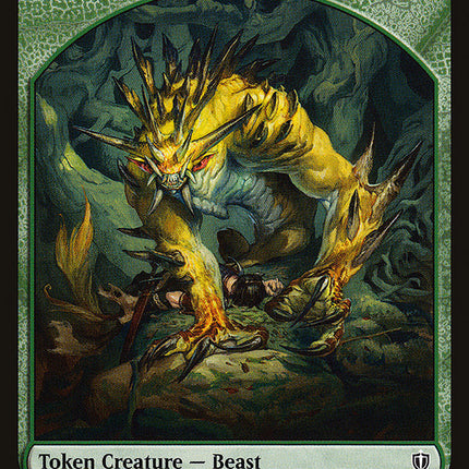 Beast // Ogre Double-Sided Token [Commander 2016 Tokens]