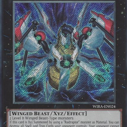 Raidraptor - Satellite Cannon Falcon [WIRA-EN024] Secret Rare