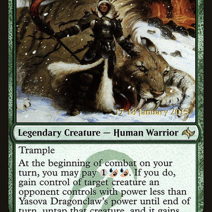 Yasova Dragonclaw [Fate Reforged Prerelease Promos]
