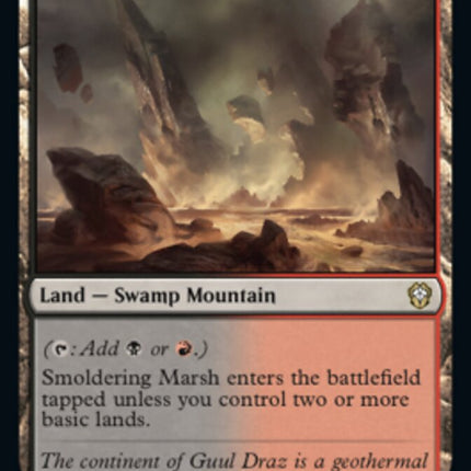 Smoldering Marsh [Dominaria United Commander]