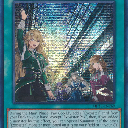 Exosister Pax [MP23-EN260] Prismatic Secret Rare