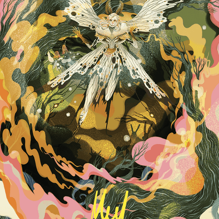 Greater Auramancy Art Card (Gold-Stamped Signature) [Wilds of Eldraine Art Series]