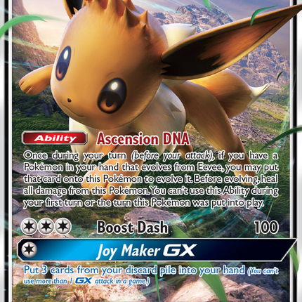 Eevee GX (SM175) (Jumbo Card) [Sun & Moon: Black Star Promos]