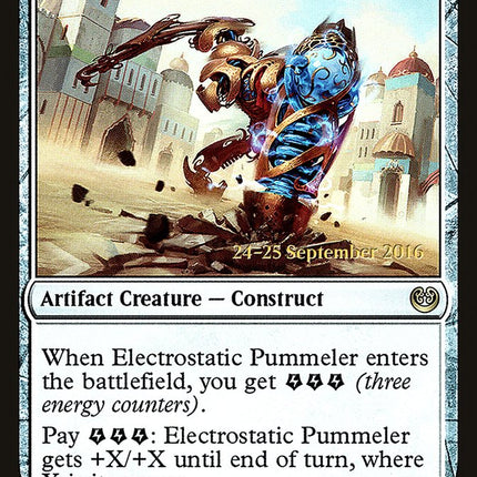 Electrostatic Pummeler [Kaladesh Prerelease Promos]