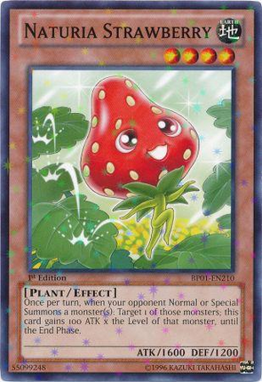 Naturia Strawberry [BP01-EN210] Starfoil Rare