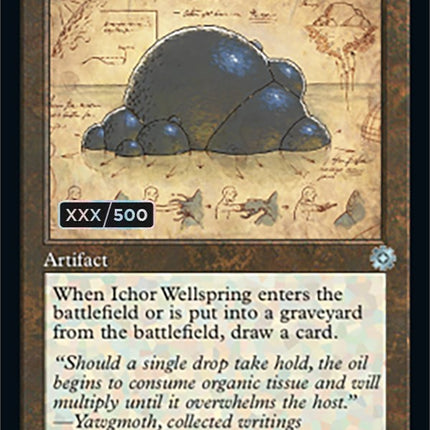 Ichor Wellspring (Retro Schematic) (Serialized) [The Brothers' War Retro Artifacts]