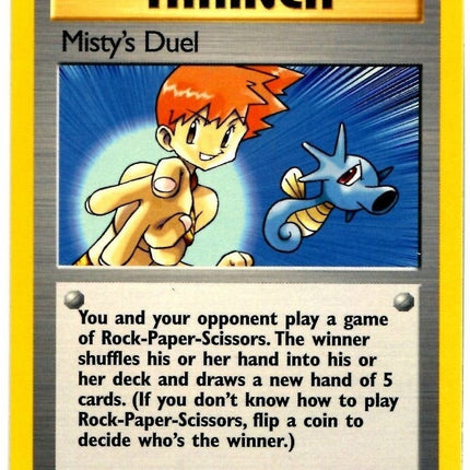Misty's Duel (123/132) [Gym Heroes Unlimited]