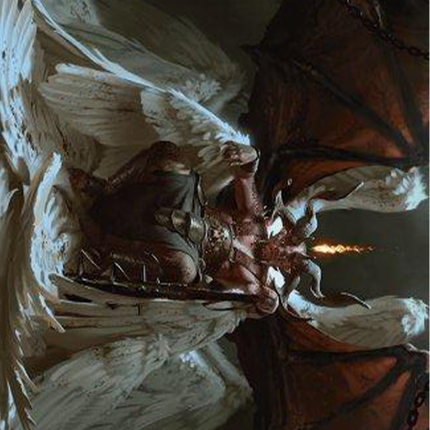Shilgengar, Sire of Famine Art Card [Modern Horizons 3 Art Series]