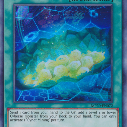 Cynet Mining [MP20-EN072] Super Rare